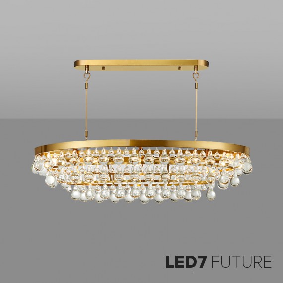 Ritz - Oval Clarissa Chandelier